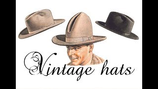 Vintage hats #7 - chapeu clack top hat