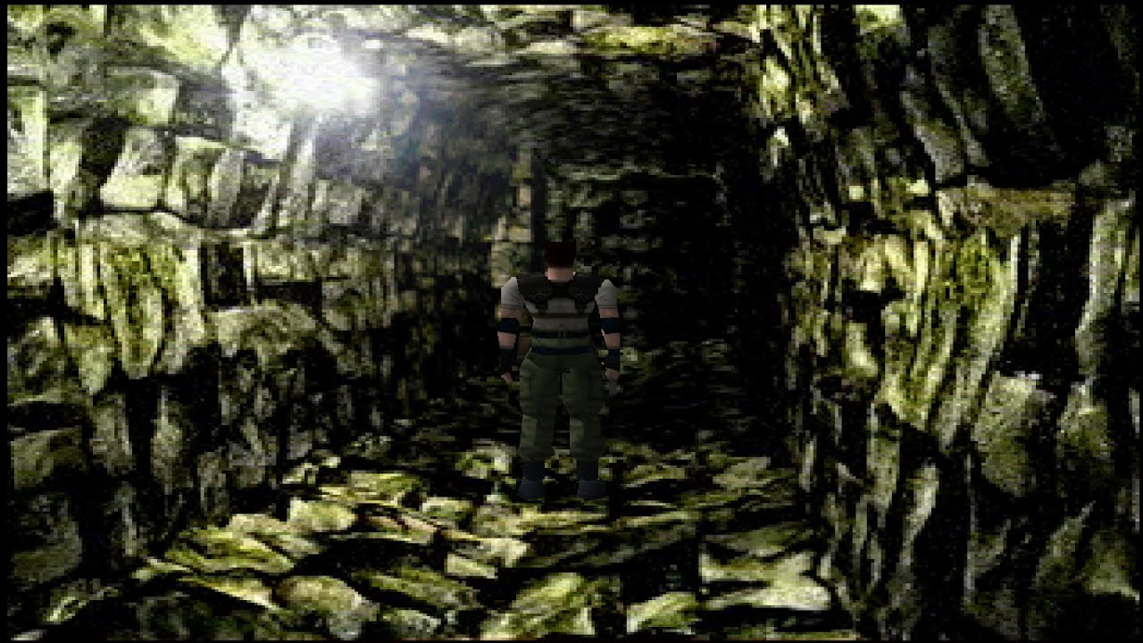 Let s Fully Play Resident Evil 1 Game 7 Part 7 Spelunking YouTube