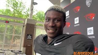 Oregon State Safety Kitan Oladapo Previews San Jose State