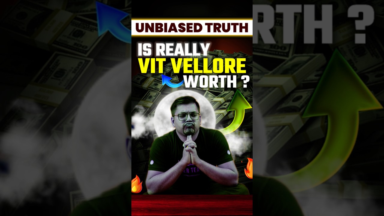 Is VIT Vellore Worth it?😱😱#jee #vit #viteee #vitvellore #vellore #viteee2025 #velloreinstitute