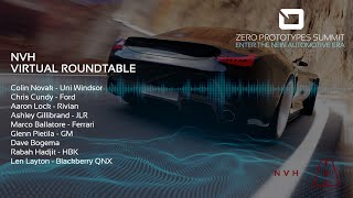 ZPS2021 - DISCIPLINE-SPECIFIC VIRTUAL ROUNDTABLE - NVH