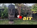 How to make your own easter island head mold cheap without silicone