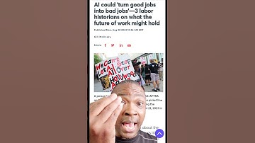 AI Could Turn Good Jobs Into Bad Jobs - What Will the Future Hold?