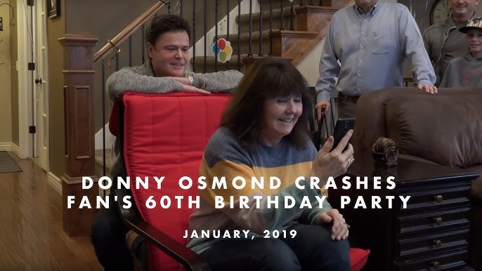 Watch What Happens When a Superfan Meets Donny Osmond for the First Time Ever - YouTube