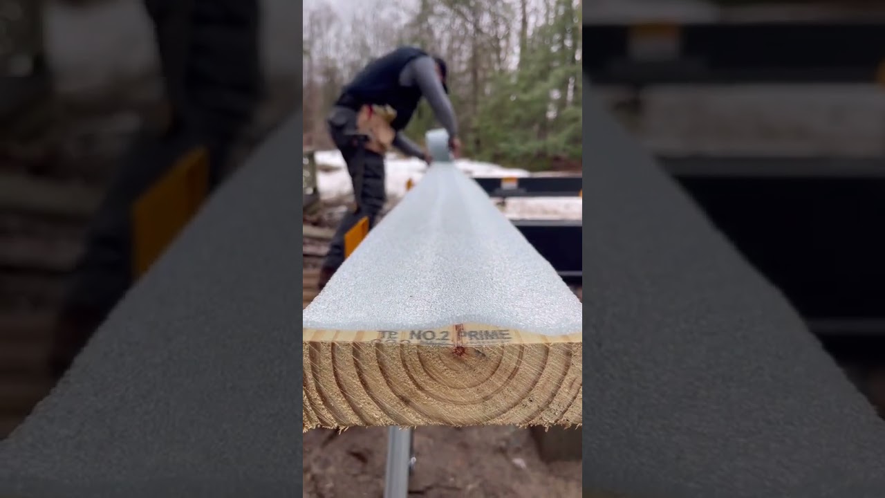 Always add sill gasket at the bottom on the wood. construction tools work carpentry realestate DIY