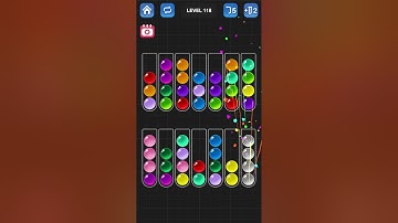 Ball Sort Puzzle by Guru Game: Levels 116, 117, 118, 119, 120
