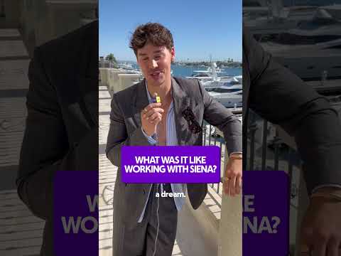 Noah Beck Answering Some Sidelined Questions At Newport Beach Film Festival