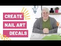 Create Nail Art Decals With Your Cricut!