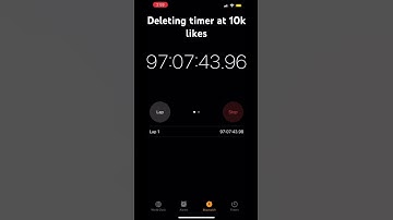 Deleting Timer at 10k likes