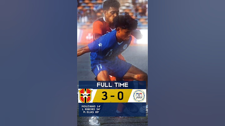 FULL-TIME | TIMOR LESTE VS FILIPINA - SEA Games