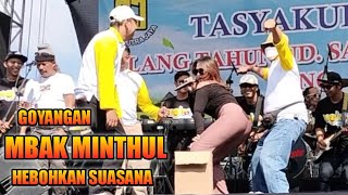 Goyangan mbk mintul hebohkan semua penonton || ulang tahun UD SAPUTRA JAYA ke 1