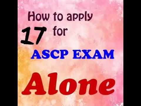 Come fare domanda per soli esami ASCP (ammissione e registrazione) 8
