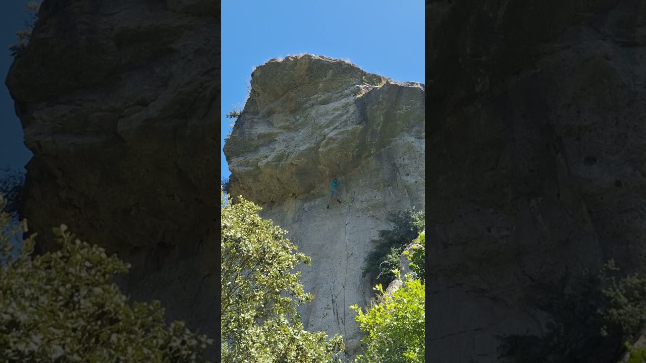 Gran techo 🛖 (7b+) Recuevas 