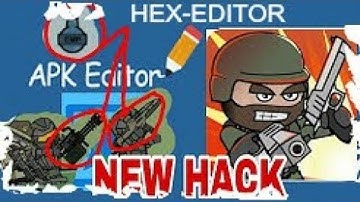 Mini Militia v4.0.11: Doodle Army 2 Hacked with Hex And Apk editor [No Root]