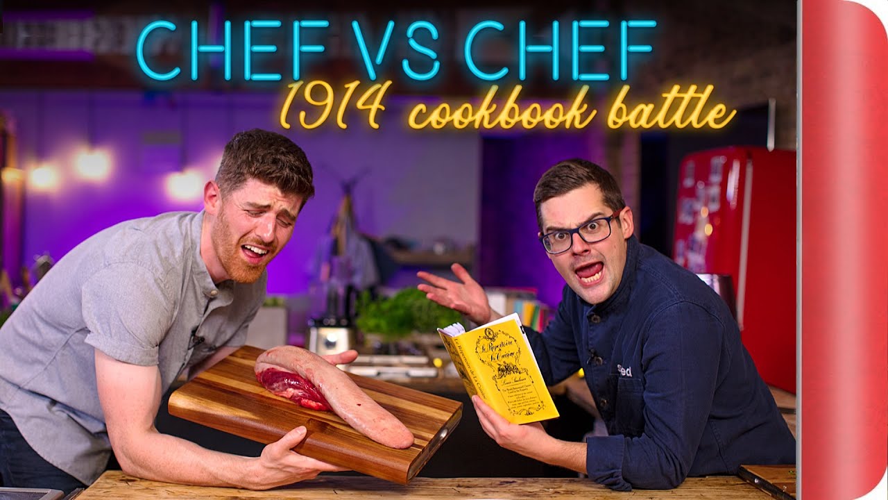 CHEF VS CHEF 1914 COOKBOOK BATTLE | Sorted Food