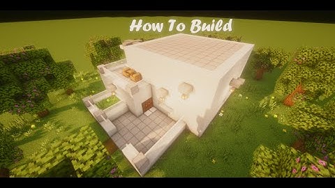 How To Build A Modern Cube House In Minecraft | Tutorial