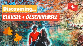 BLAUSEE + OESCHINENSEE | Switzerland Hikes + Incredible Fall Foliage with Mountain & Lake Views