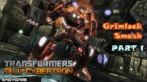 GRIMLOCK Transformers Fall of Cybertron Chapter XII Grimlock Smash PART 1 PC Game
