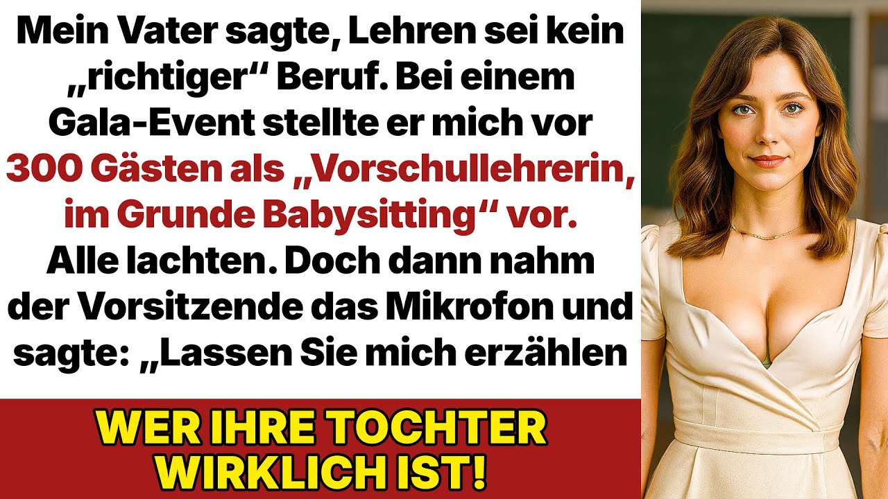 Mein Vater nannte mich Babysitter und sagte, Lehren sei kein Beruf – dann nahm ich das Stipendium!