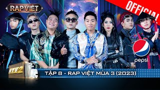 Rap Việt Mùa 3 - Tập 8: B Ray ghép cặp đấu thần sầu, tạo nên Đại chiến Nón Vàng | Rap Việt 2023