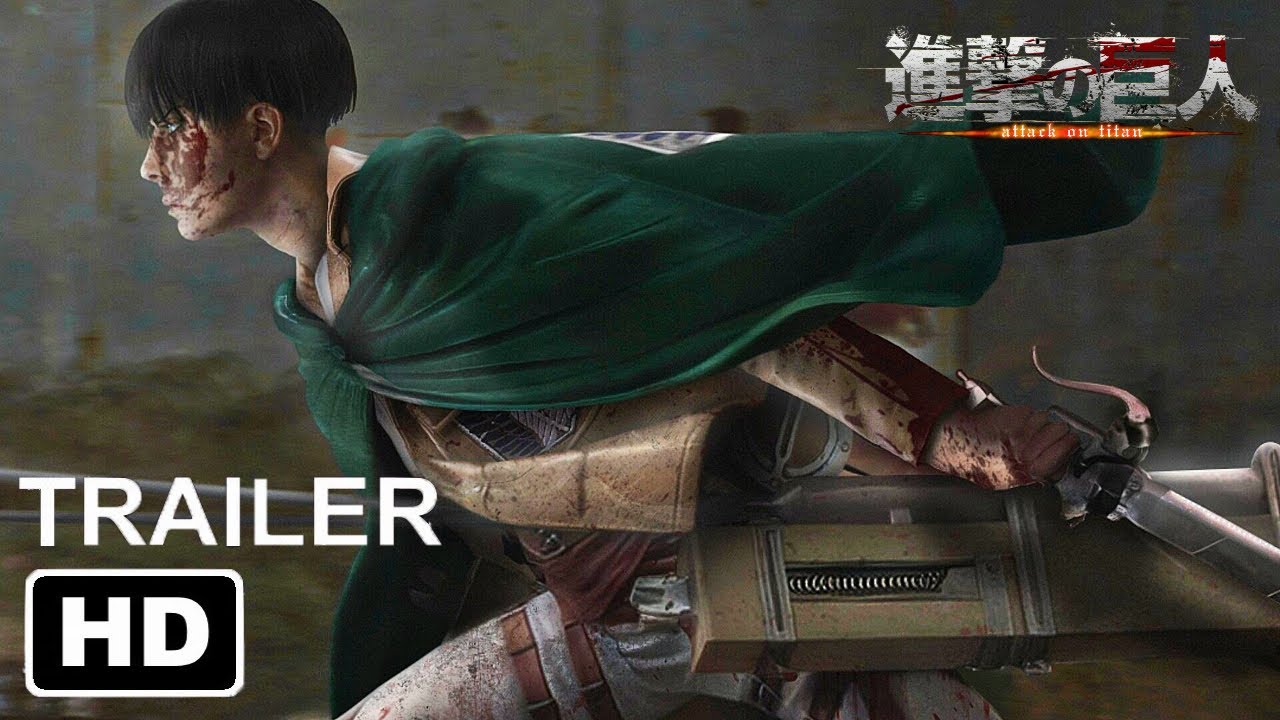 Trailer Attack on Titan - Fim do mundo 