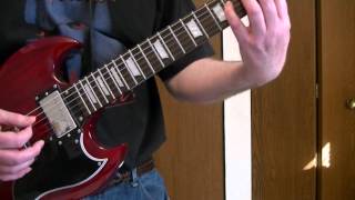 Kiss, "Sure Know Something" Rhythm guitar cover.