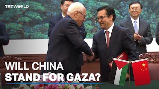 China's stance on Palestine explained