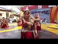 Himachali women put on a lively jhamakda folk dance