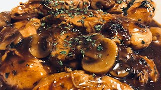 Easy Chicken Marsala Recipe ( Just like in the Restaurants!! )