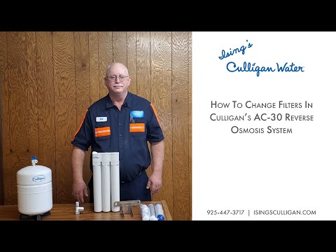 Vídeo: Como Culligan filtra sua água?