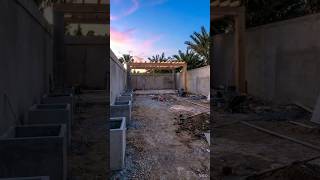 renovation backyard #timelapse  #renovation #fyp #beforeafter #viralshort