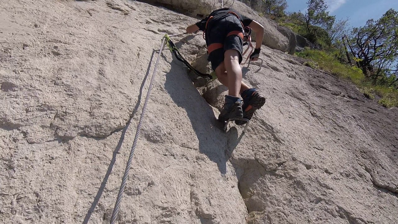 Reintalersee Klettersteig C/D Route