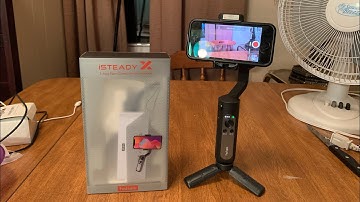 The Hohem isteady X 3-axis smartphone gimbal unboxing and first look