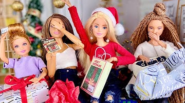 Emily’s Vlog: Secret Santa! Emily & Friends Christmas - Barbie Doll Videos