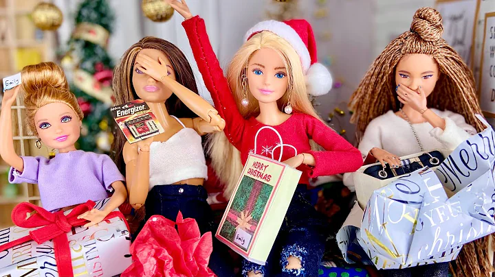 Emily’s Vlog: Secret Santa! Emily & Friends Christmas - Barbie Doll Videos