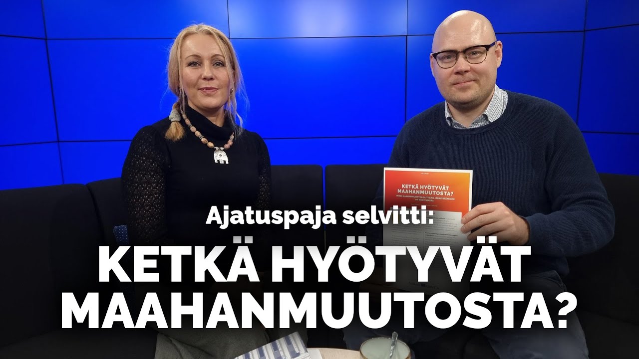 Ketkä hyötyvät maahanmuutosta? Ajatuspaja selvitti