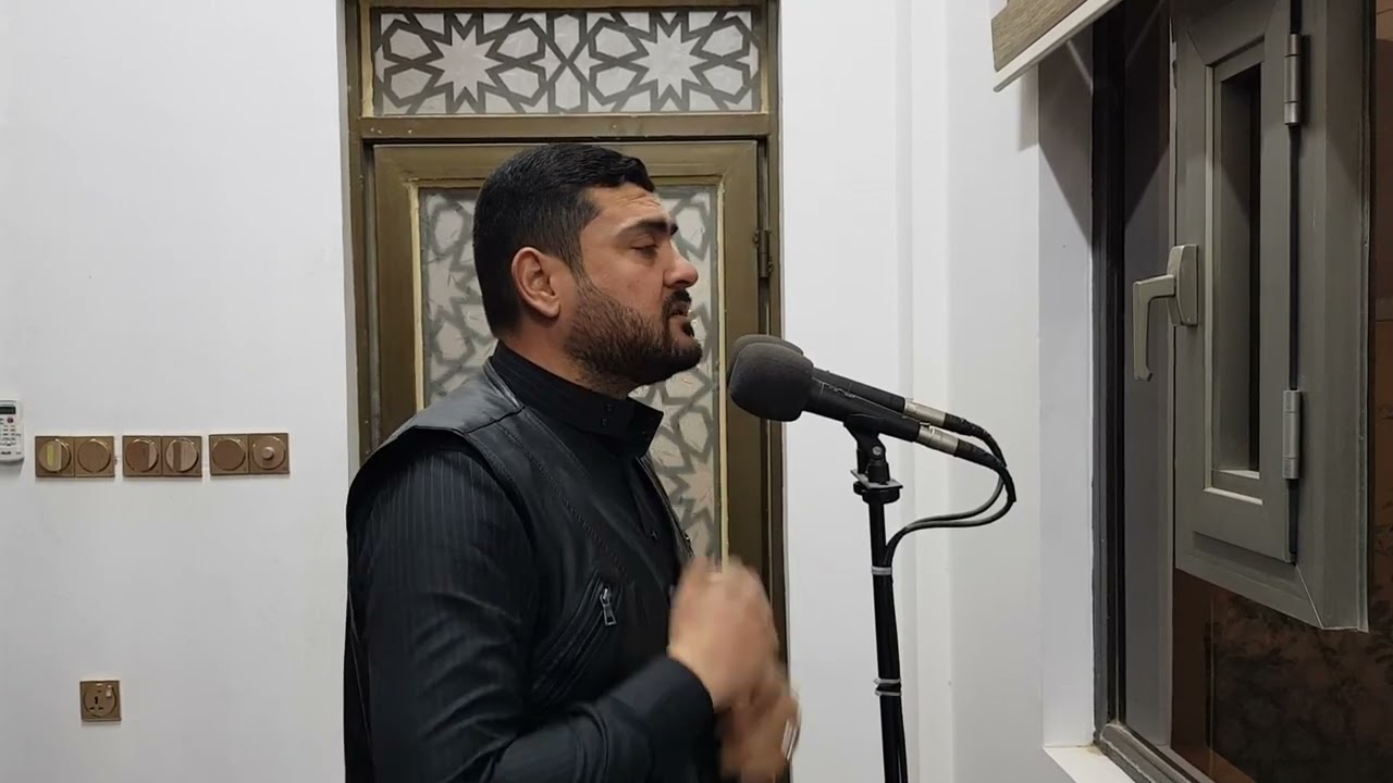 اذان المغرب من جامع المدلل للمنشد محمد كاظم مقام الكرد