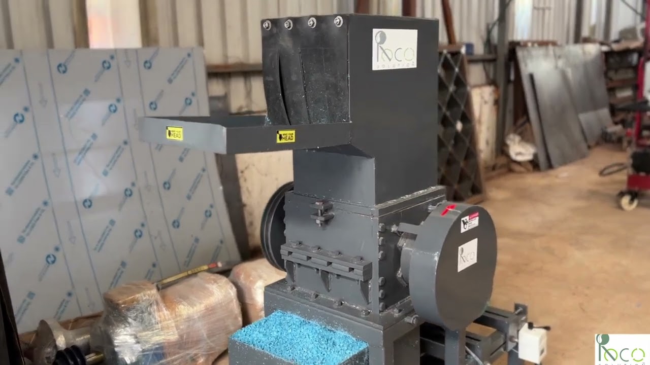 Recycling Made Easy: Plastic Grinder Crushes Irregular Waste in Minutes!