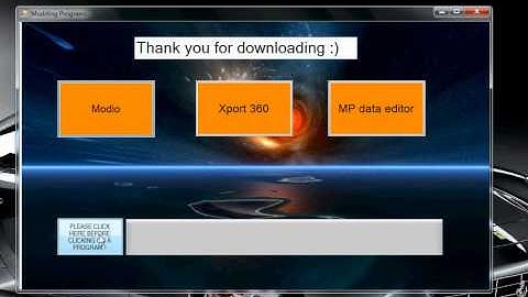 Modding program contains: modio, xport 360 and mpdata editor for mw2
