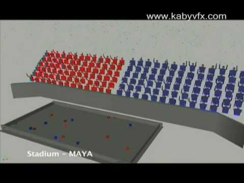 Maya Crowd - stadium