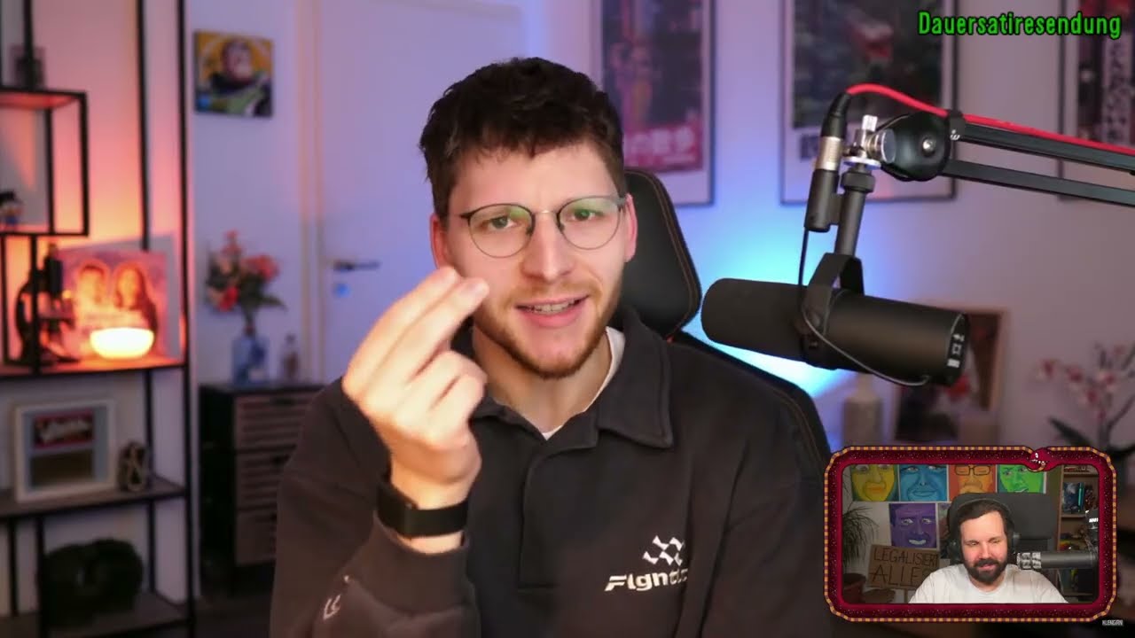 Joyce Ilg erzählt was von Aliens und Klengan kauft es ihr ab.