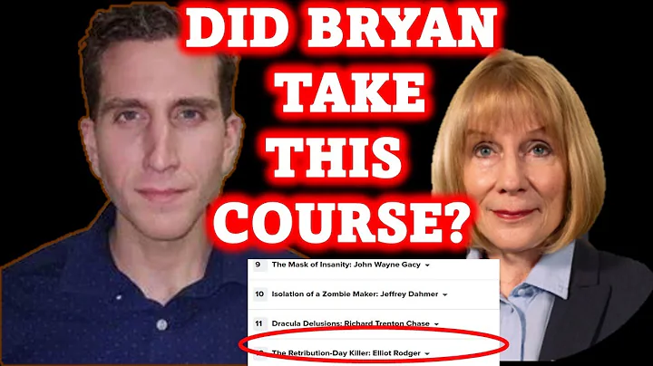 Bryan Kohberger Professor Offers Course That Inclu...