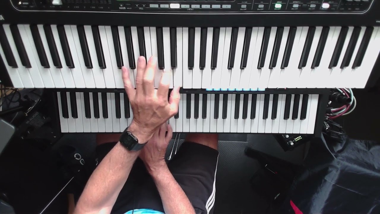 Keyboard over Somebody (by Bryan Adams)