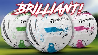 The NEW TaylorMade Speedsoft INK Balls are AWESOME!! screenshot 1