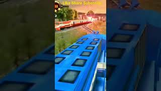 Train Racing 3D Game || #Shorts #Short screenshot 1