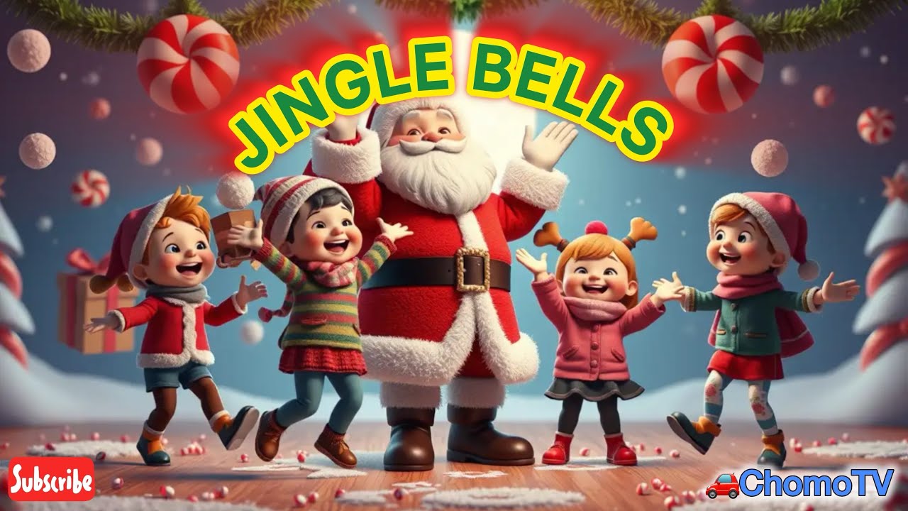 Jingle Bells 🔔 Christmas Song For Kids 🎅 🎄| Sing along & dance! - YouTube