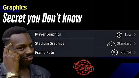 Why Pro Players use Low graphics in eFootball Mobile 
