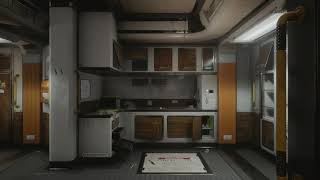 Scifi Bunk overcast - UE4 Relighting