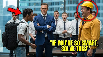 Black Delivery Driver Solves What 20 Engineers Failed: "So Smart, Fix It NOW!" –Everyone Was SHOCKED