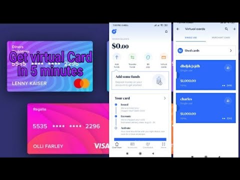 How to get Unlimited Virtual Credit Card | Create Oxygen banking Account